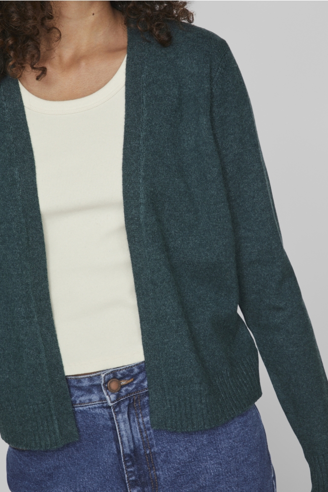 VIRIL SHORT L/S KNIT CARDIGAN-NOOS 14060800 PONDEROSA PINE